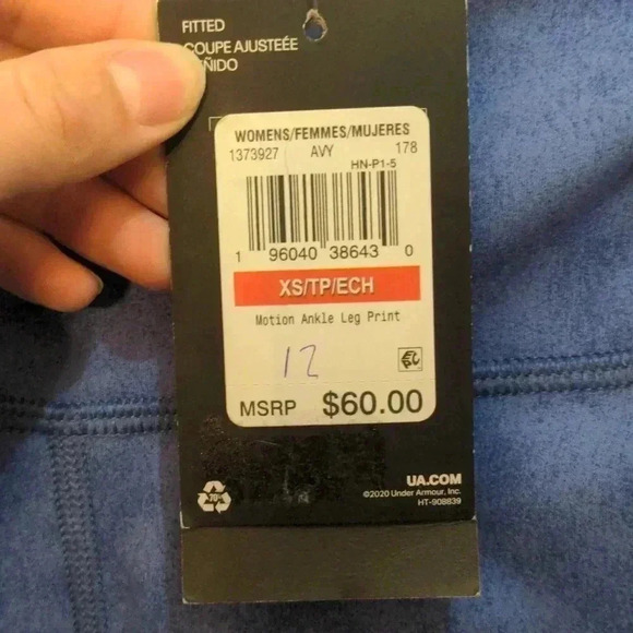 Women's UA Motion Ankle Leggings - Picture 5 of 11